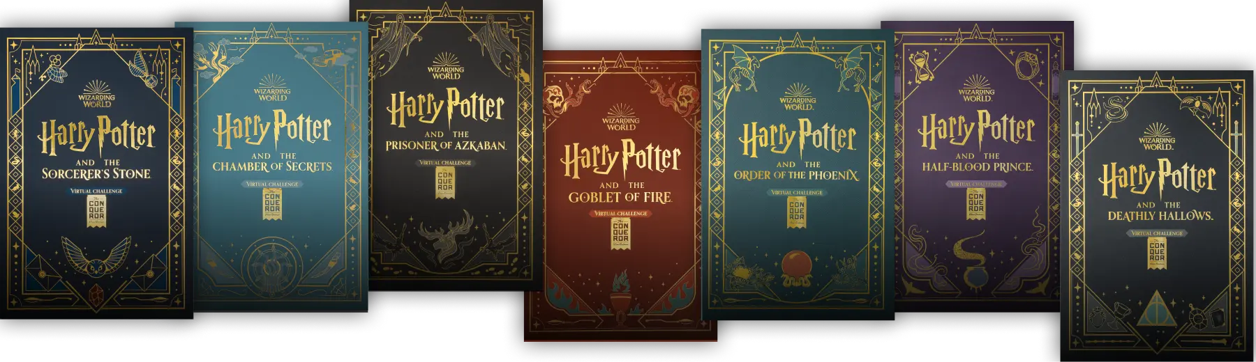 All 7 medals packaging